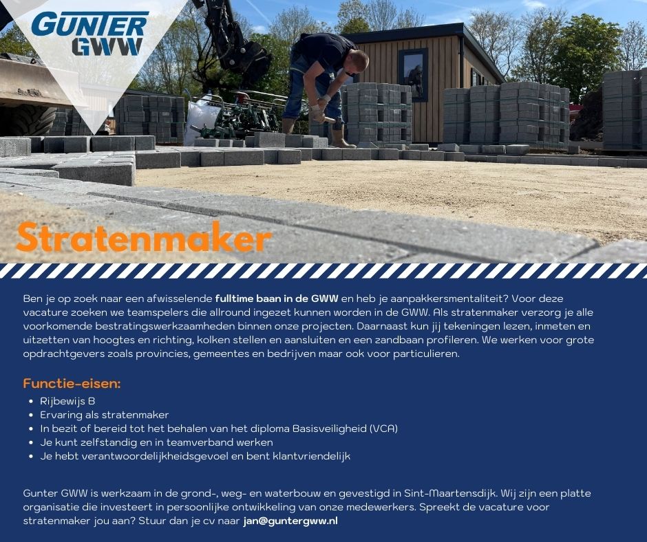 Vacature stratenmaker